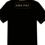 Camiseta Oversized Aba Pai - Preta