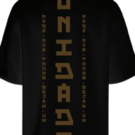 Camiseta Oversized Unidade - Preta