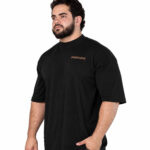 Camiseta Oversized Unidade Classic - Preta
